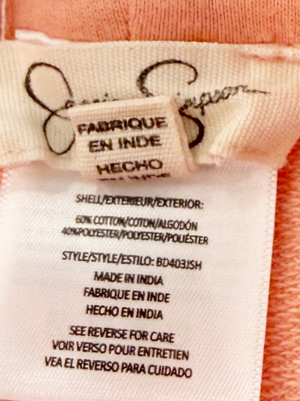 Jessica Simpson Peacy Pastel Retro Stripe Ankle Jogger 4T - Picture 5 of 10